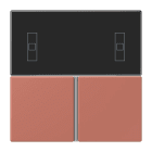 Jung - Kit touche pour régulateur KNX Art. 4093KRMTSD / LS 990 LC 32121