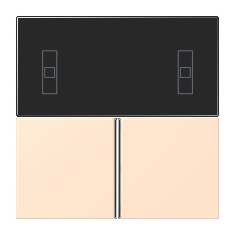 Jung - Kit touche pour régulateur KNX Art. 4093KRMTSD / LS 990 LC 32123