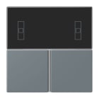Jung - Kit touche pour régulateur KNX Art. 4093KRMTSD / LS 990 LC 4320H