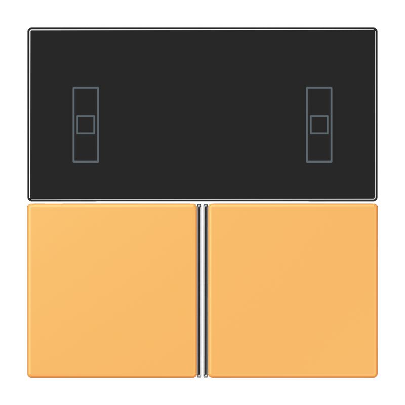 Jung - Kit touche pour régulateur KNX Art. 4093KRMTSD / LS 990 LC 4320L