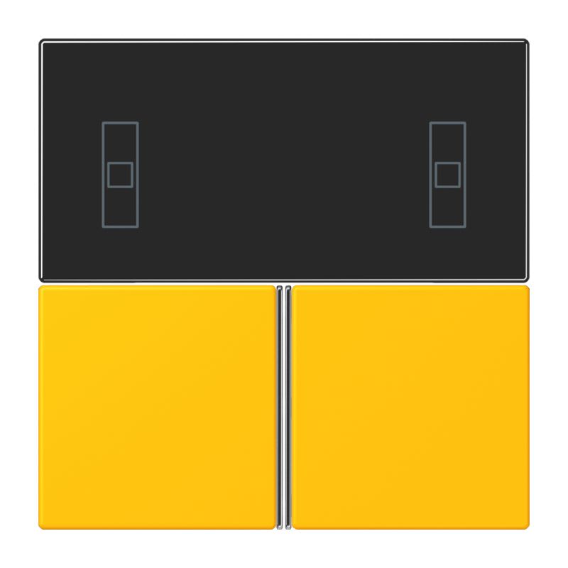 Jung - Kit touche pour régulateur KNX Art. 4093KRMTSD / LS 990 LC 4320W