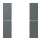 Jung - Kit touche complet 2 voies platine F50 / LS 990 LC 32010