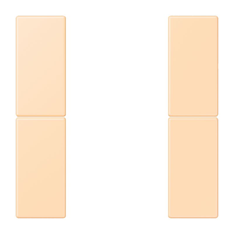 Jung - Kit touche complet 2 voies platine F50 / LS 990 LC 32060