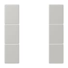 Jung - Kit touche complet 3 voies platine F50 / LS 990 LC 32013