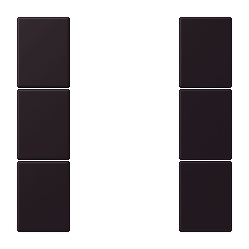 Jung - Kit touche complet 3 voies platine F50 / LS 990 LC 4320E