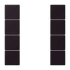 Jung - Kit touche complet 4 voies platine F50 / LS 990 LC 4320E