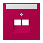 Jung - Enjoliveur pour prise IAE/UAE avec PE / LS 990 LC 32101