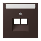 Jung - Enjoliveur pour prise IAE/UAE avec PE / LS 990 LC 4320J