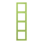 Jung - Cadre 4 postes / LS 990 LC 32052