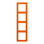 Jung - Cadre 4 postes / LS 990 LC 32080