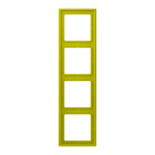 Jung - Cadre 4 postes / LS 990 LC 4320F