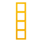 Jung - Cadre 4 postes / LS 990 LC 4320W