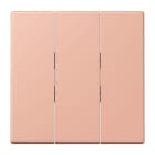 Jung - Enjoliveur pour inter+BP 3 voies / LS 990 LC 32102