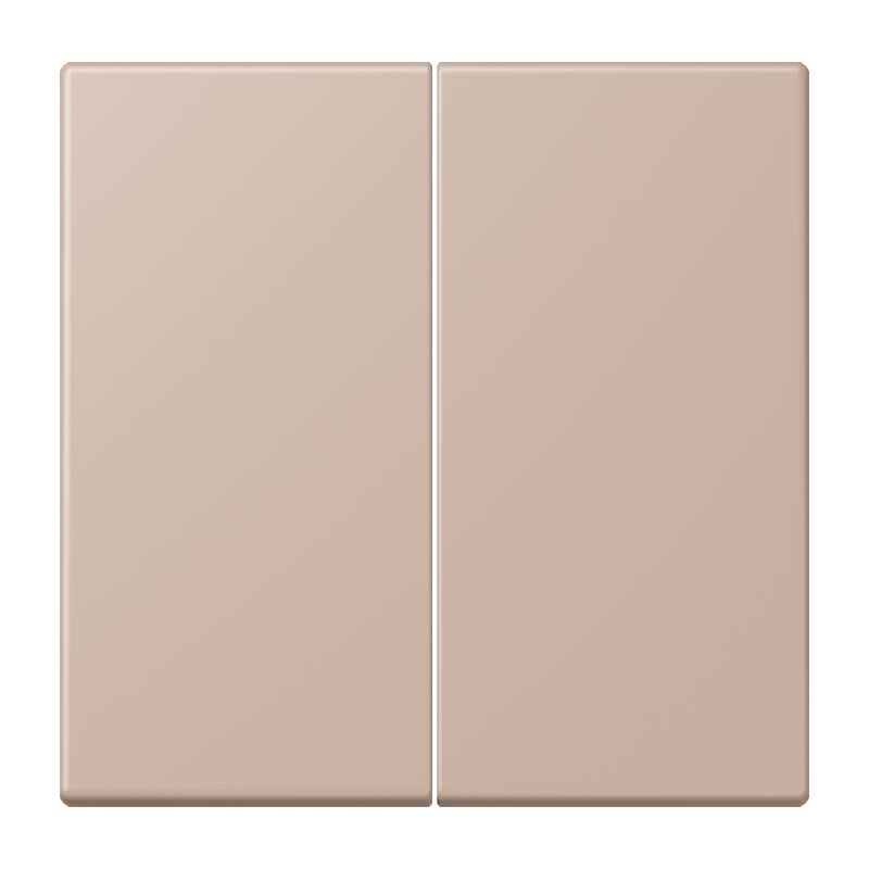 Jung - Enjoliveur double touche avec support de fixation / LS 990 LC 32131