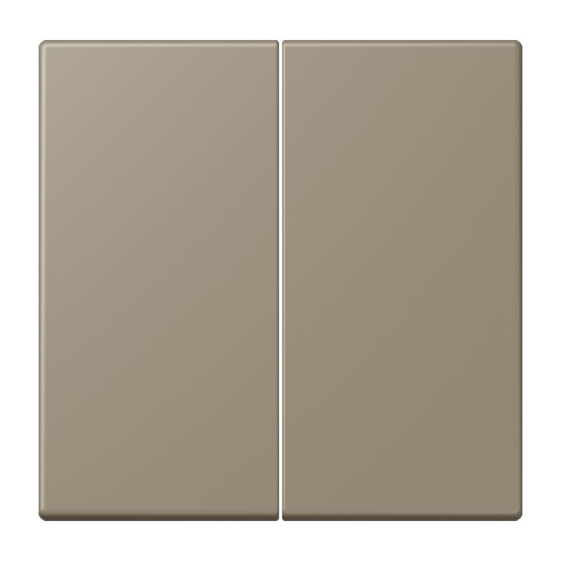 Jung - Enjoliveur double touche avec support de fixation / LS 990 LC 32141