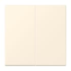 Jung - Enjoliveur double touche avec support de fixation / LS 990 LC 4320B