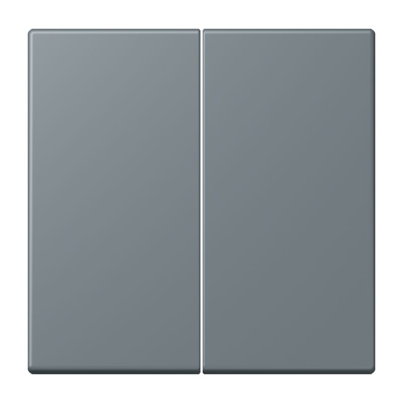 Jung - Enjoliveur double touche avec support de fixation / LS 990 LC 4320H