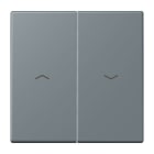 Jung - Enjoliveur double touche IN+BP VR-store / LS 990 LC 4320H