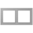 Jung - Cadre 2 postes/ LS ZERO LC 32012