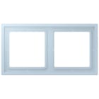 Jung - Cadre 2 postes/ LS ZERO LC 32022
