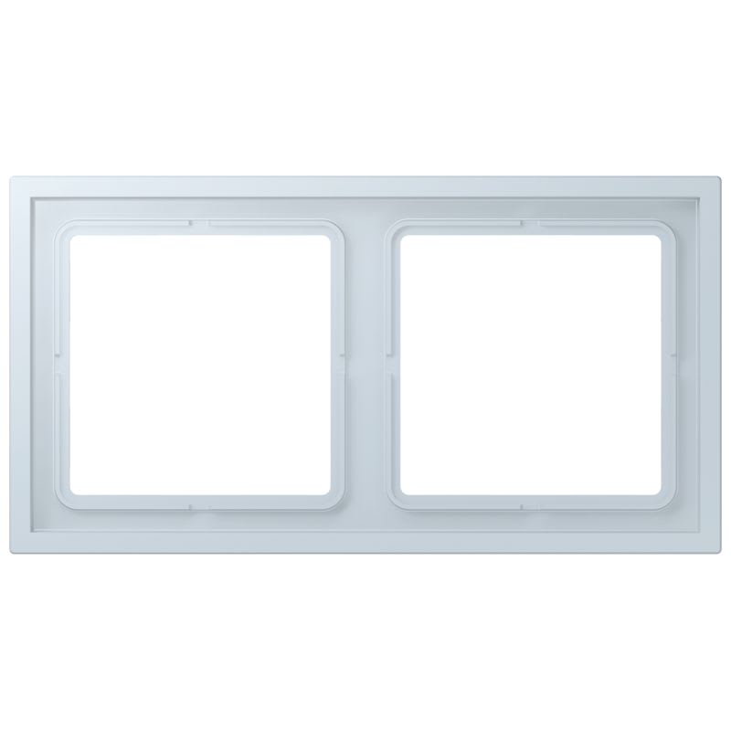 Jung - Cadre 2 postes/ LS ZERO LC 32023