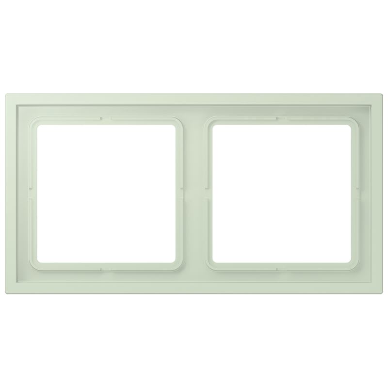 Jung - Cadre 2 postes/ LS ZERO LC 32042