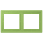 Jung - Cadre 2 postes/ LS ZERO LC 32051