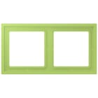 Jung - Cadre 2 postes/ LS ZERO LC 32052