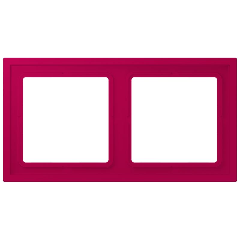 Jung - Cadre 2 postes/ LS ZERO LC 32101