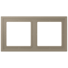 Jung - Cadre 2 postes/ LS ZERO LC 32141