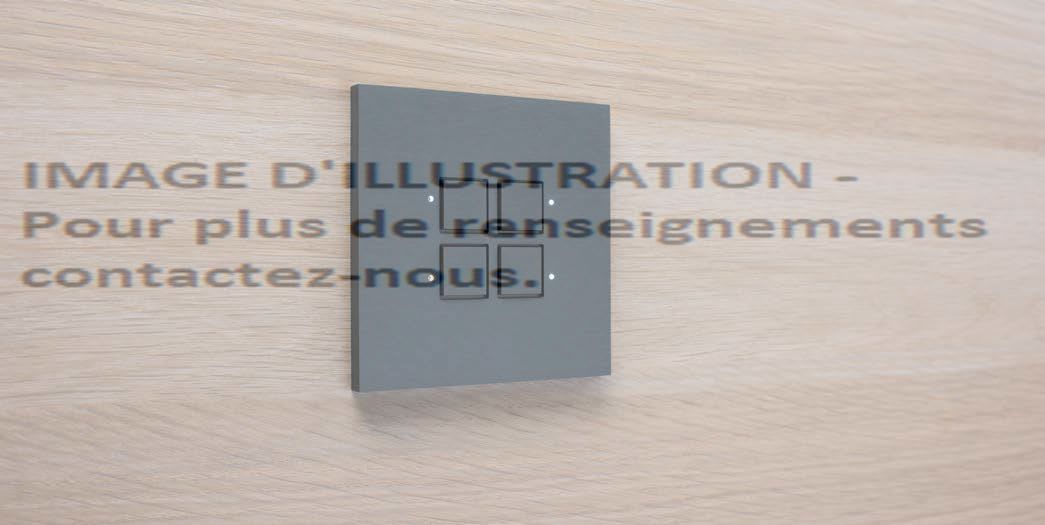 Jung - carré - knx - 7 flat sq p-b