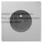 Jung - Plaque version FLATL. CARRE 2 modules ent. 71 mm / Série VICTOR ANTIQUE SILVER