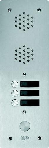 Urmet - Ce produit est Plaque Av Alu 6Mm 1R 03Bp pour systèmes URMET