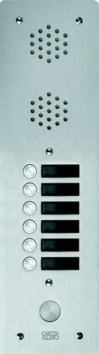 Urmet - Plaque Av Alu 6Mm 1R 06Bp