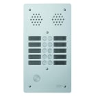 Urmet - Ce produit est Plaque A.V Alu 6Mm 2R 10Bp pour systèmes URMET