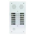 Urmet - Ce produit est Plaque A.V Alu 6Mm 2R 12Bp pour systèmes URMET