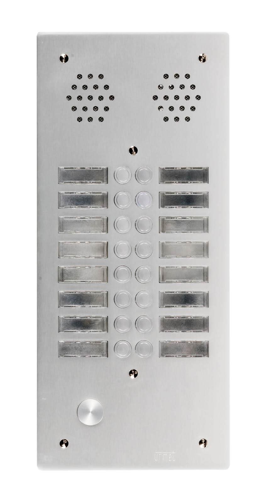 Urmet - Plaque A.V Alu 6Mm 2R 16Bp