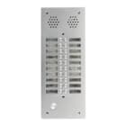 Urmet - Ce produit est Plaque A.V Alu 6Mm 2R 20Bp pour systèmes URMET