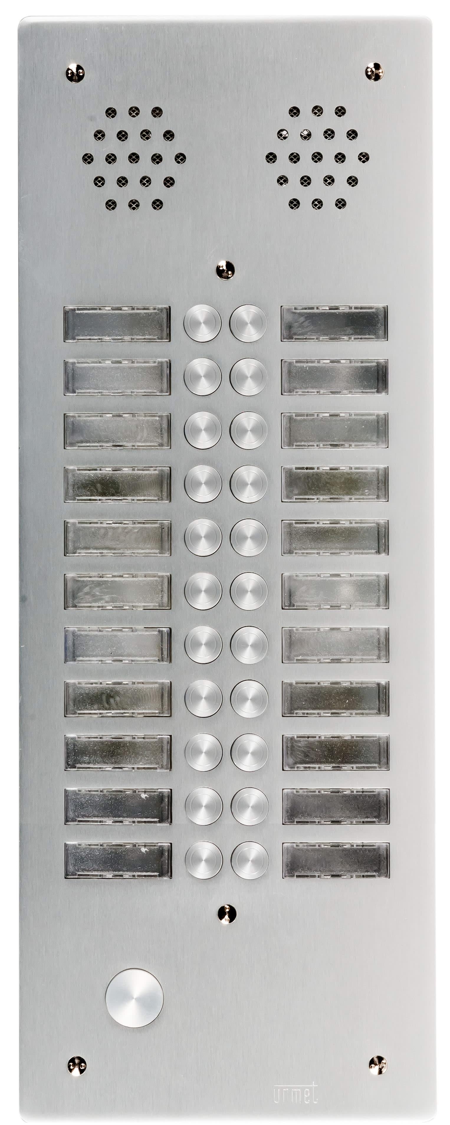 Urmet - Plaque A.V Alu 6Mm 2R 22Bp