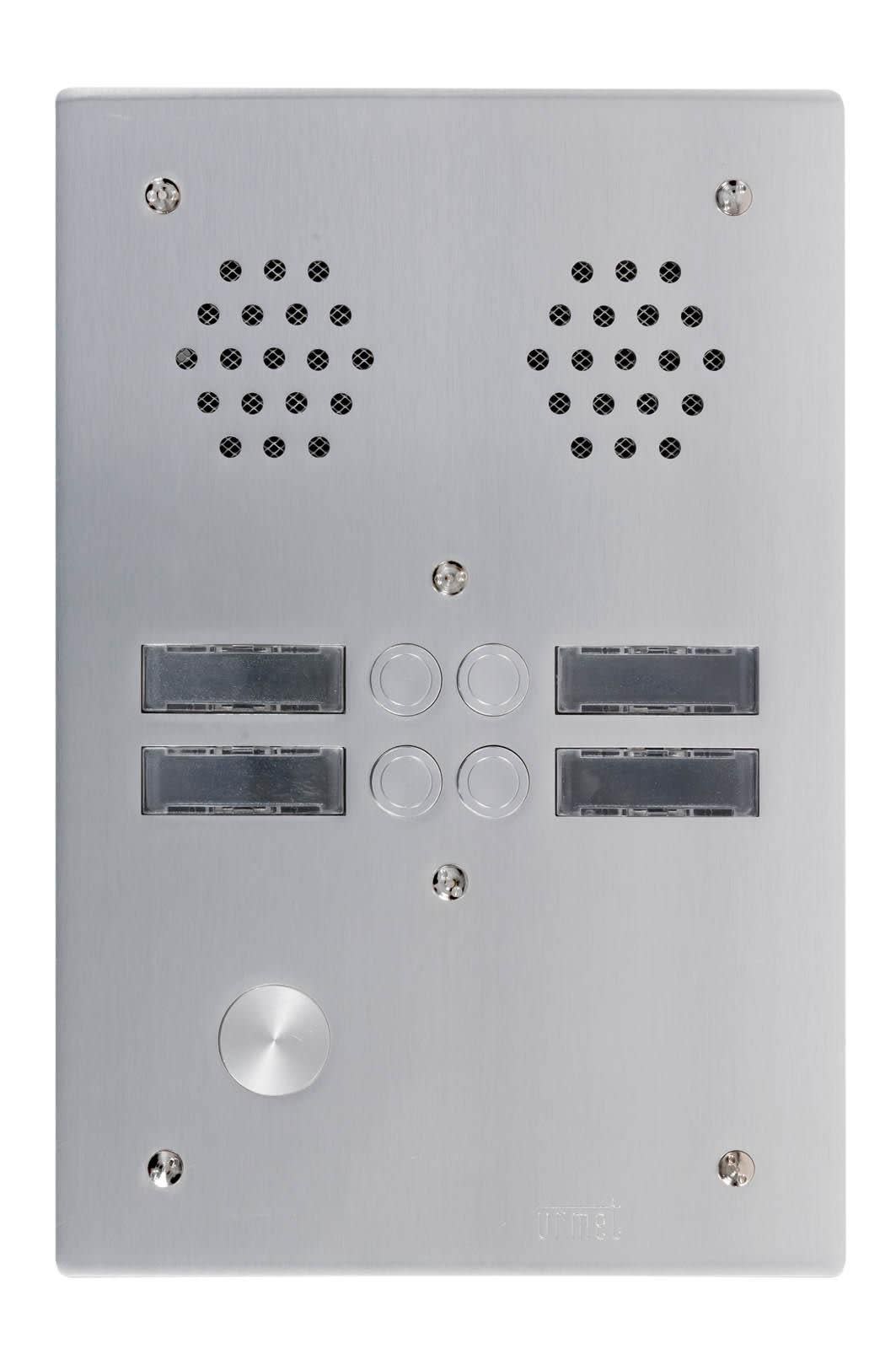 Urmet - Plaque A.V Alu 6Mm 2R 04Bp