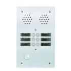 Urmet - Ce produit est Plaque A.V Alu 6Mm 2R 06Bp pour systèmes URMET