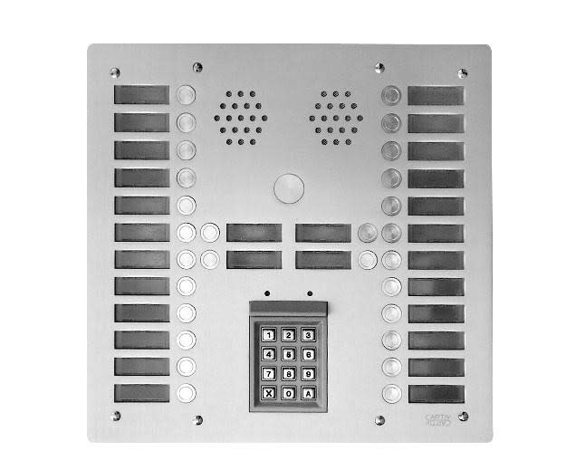 Urmet - Plaque Alu 6Mm 4R 32T + S30 Ecla