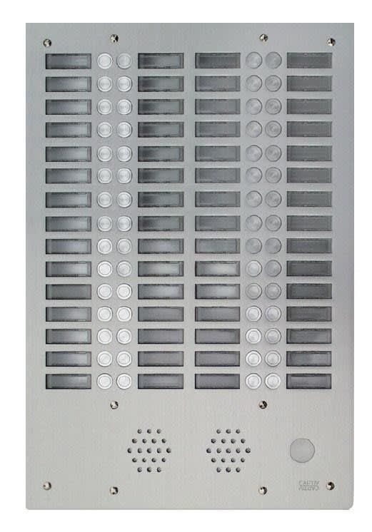 Urmet - Plaque A.V Alu 6Mm 4R 60Bp