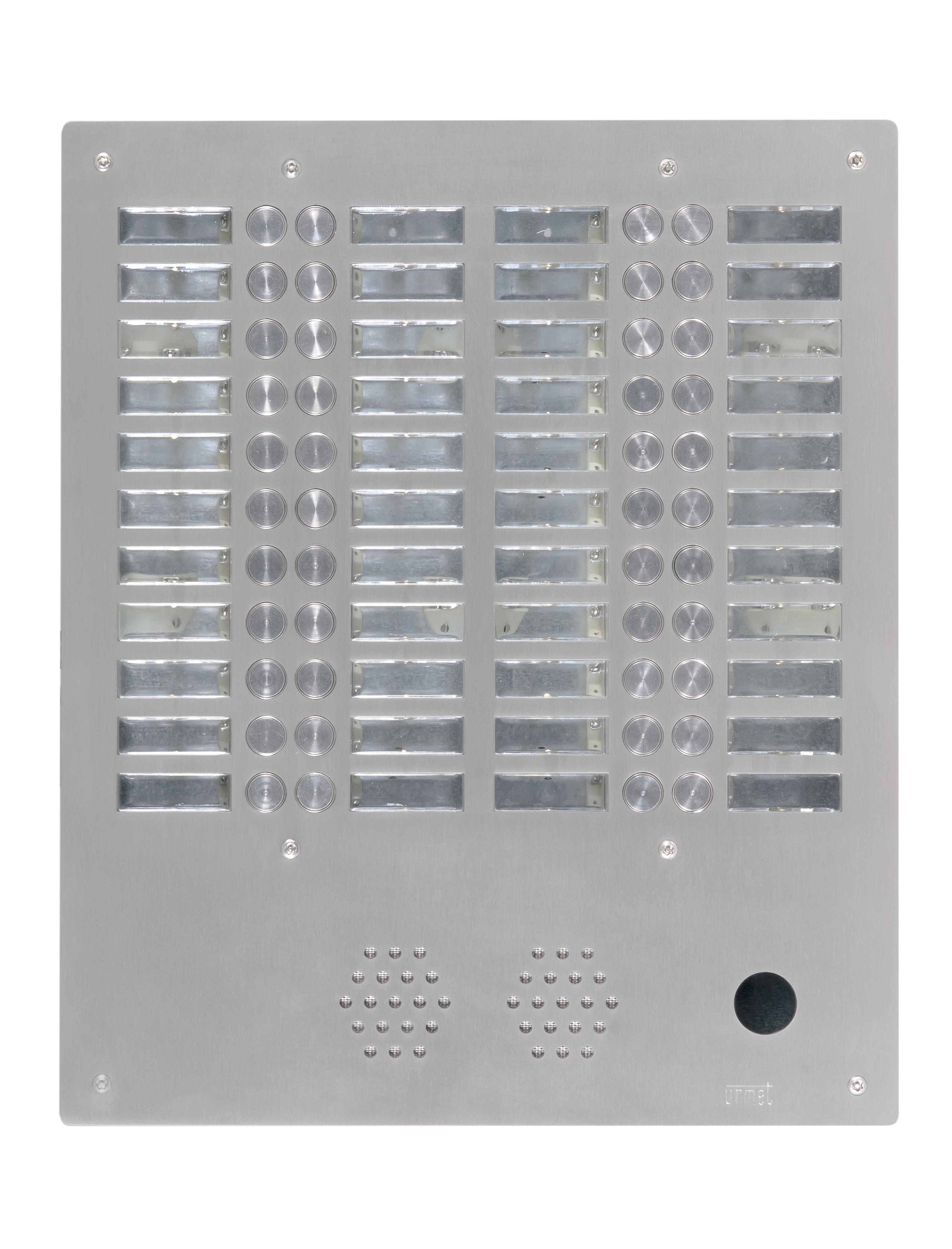 Urmet - Plaque Inox 44Bp 4R Ptt