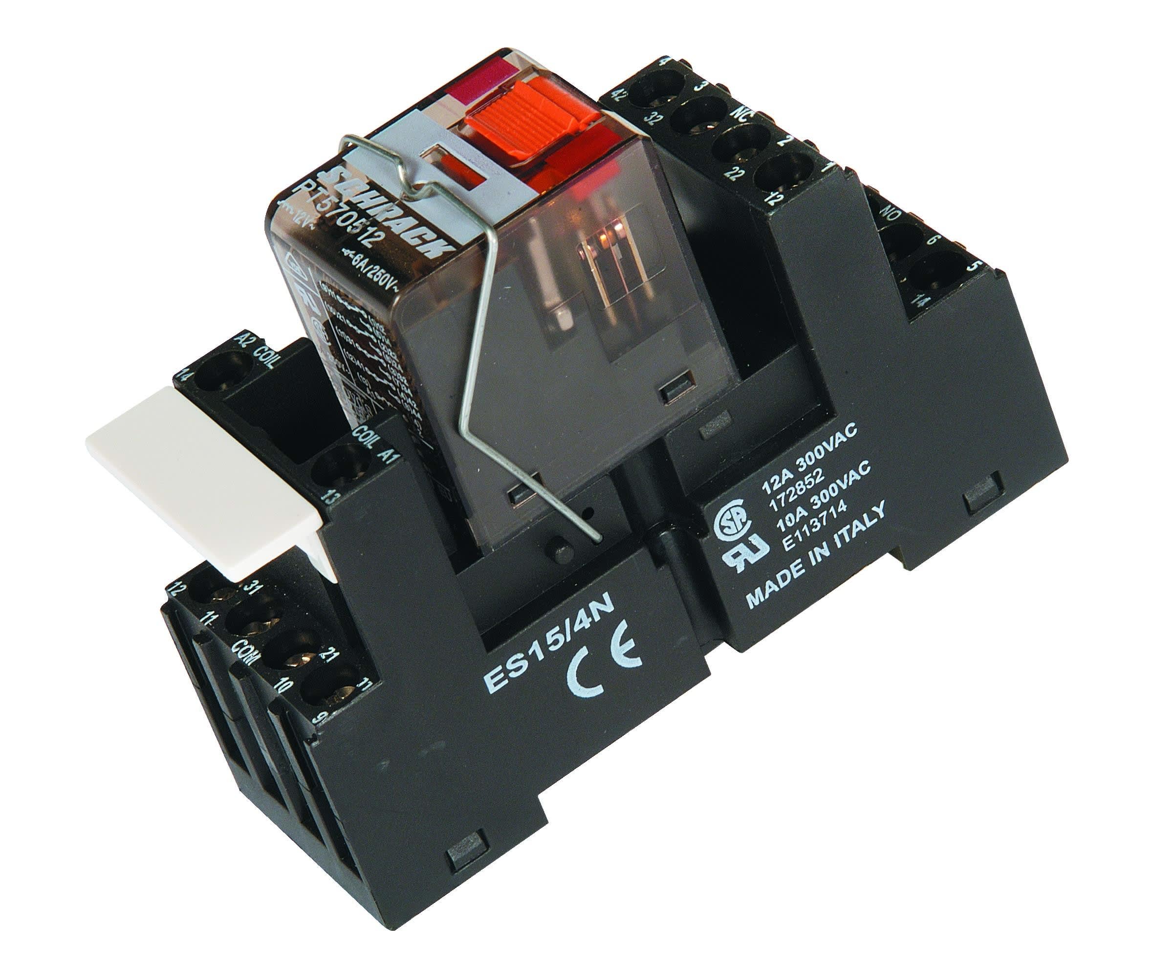 Urmet - Relais 12 V/Ac Alt Avec Socle