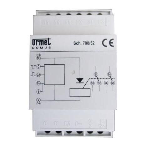 Urmet - Ce produit est Relais Repetiteur D'Appel pour systèmes URMET