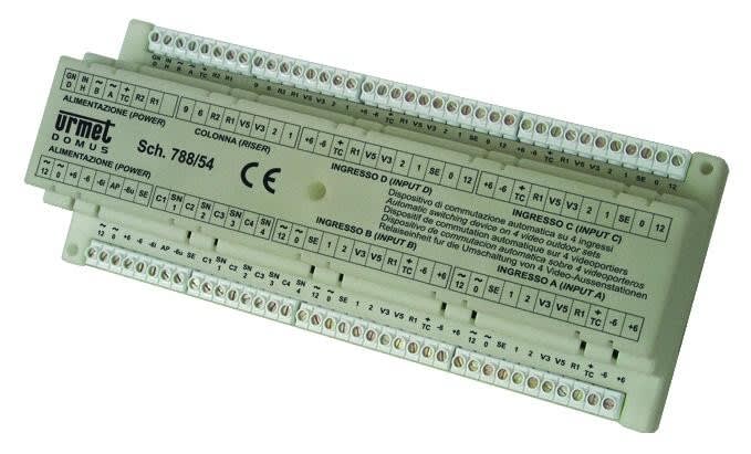 Urmet - Relais Commut 4 Plaques Video