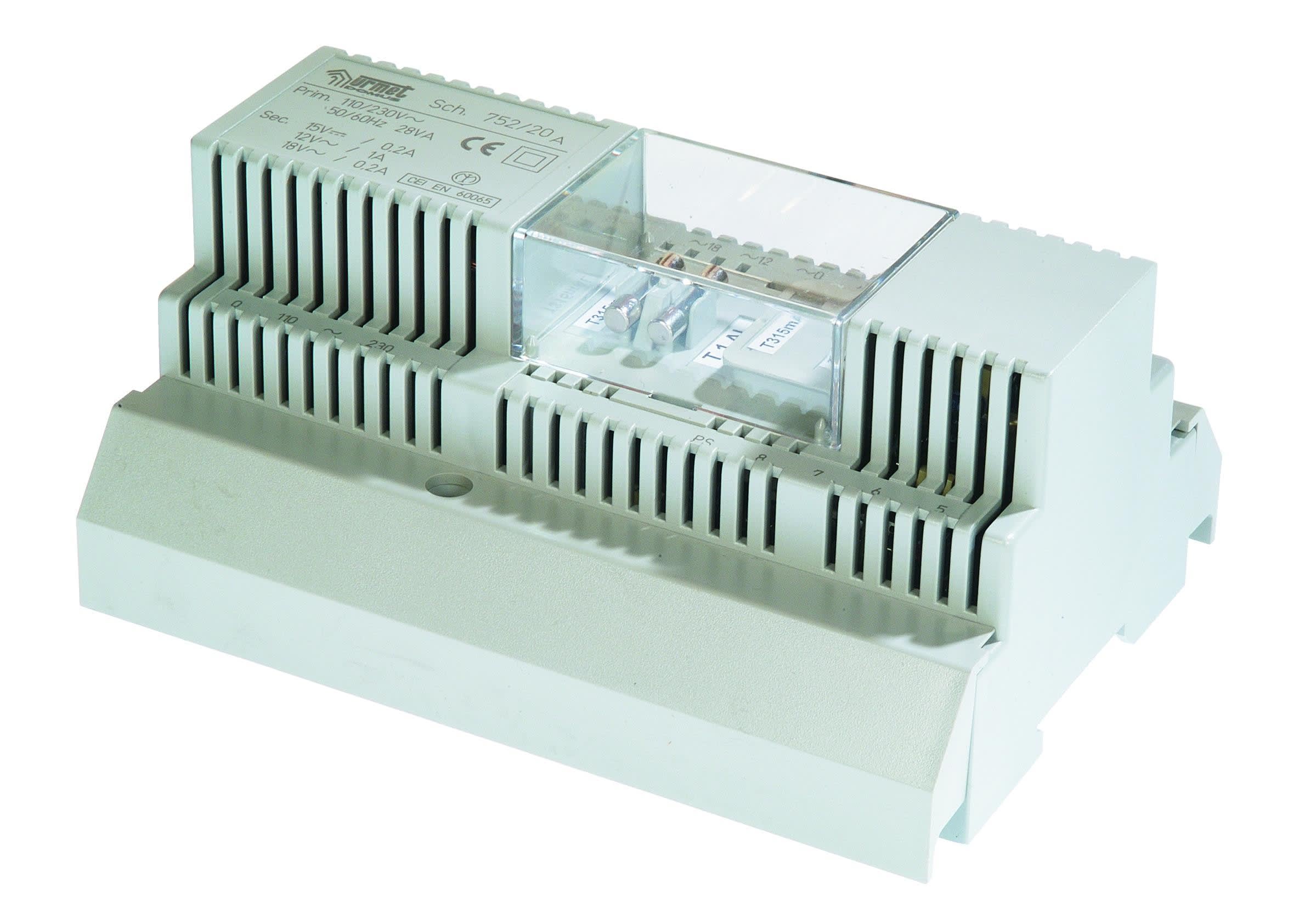 Urmet - Alimentation Bicanal 112/220V