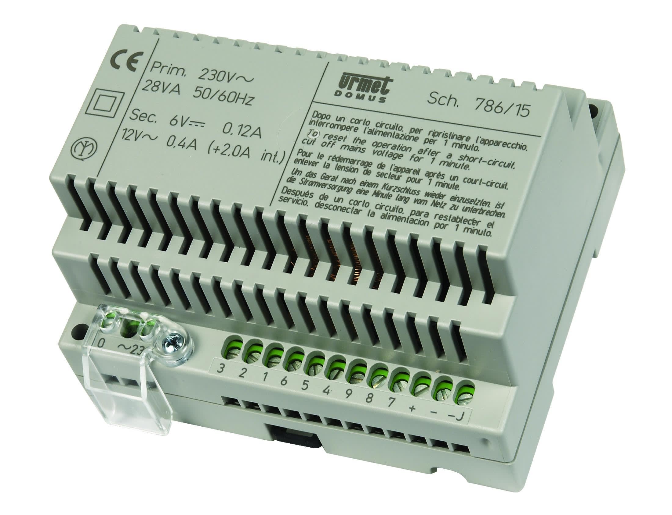 Urmet - Ce produit est Alimentation 28Va Avec Relais pour systèmes URMET