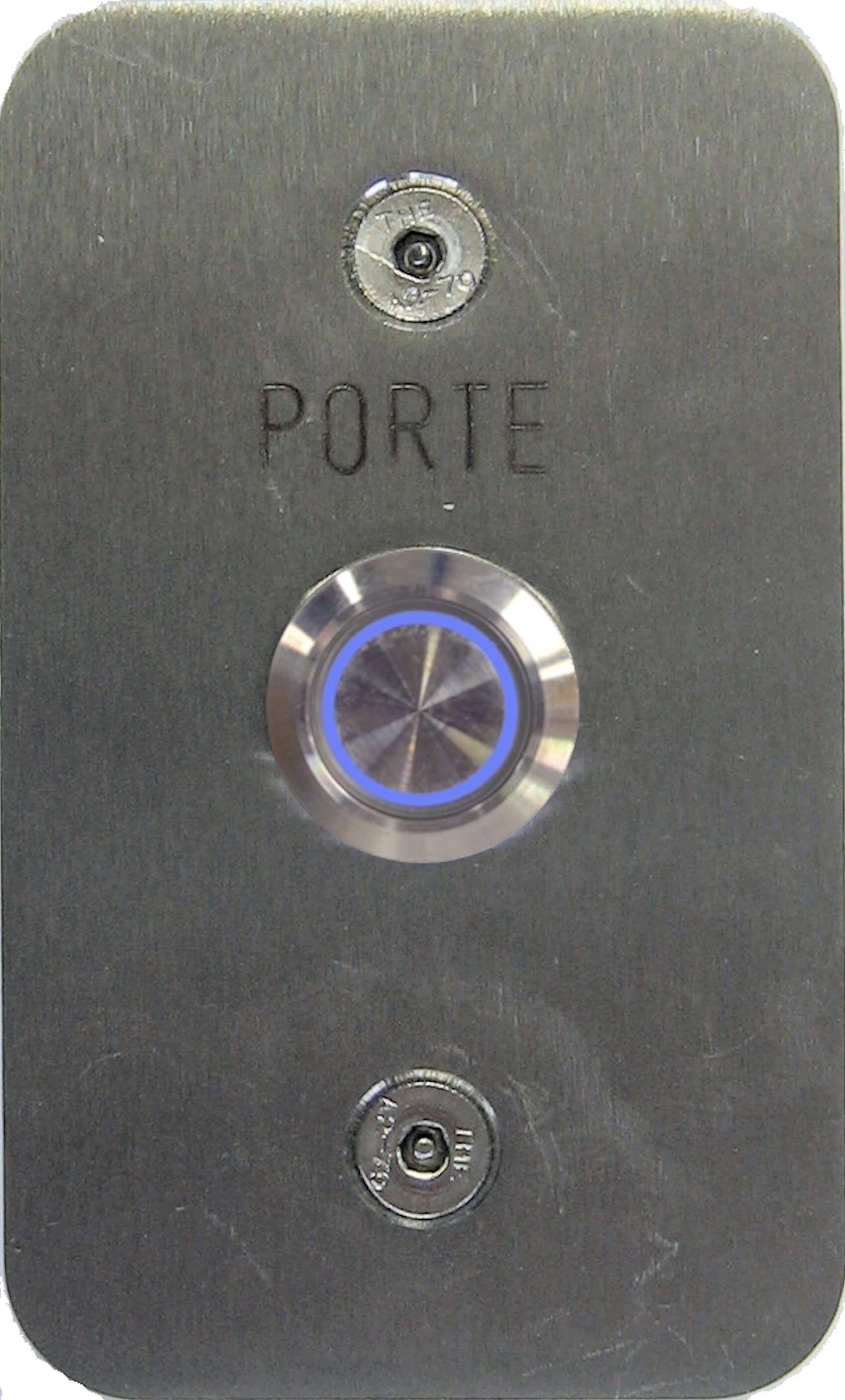 Urmet - Bouton Poussoir De Sortie No/Nf Lumineux 60X100